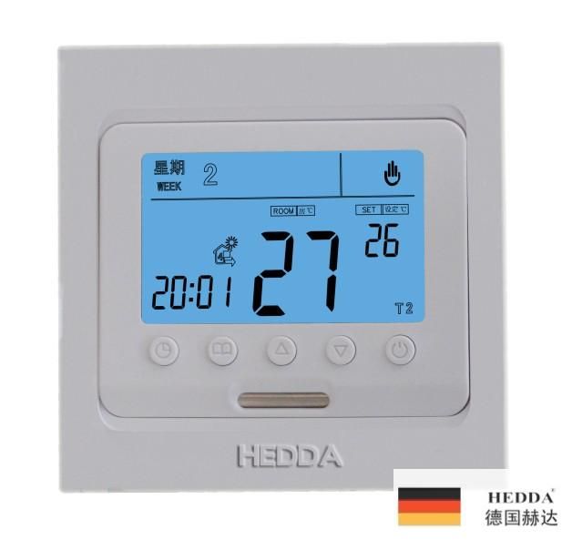 HEDDA大屏幕液晶一周四时段编程国产温控器